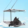 Mats Cat Bed Hammock Suction Cup Cat Hammock Double Suspension Hanging Nest Cat Bed New Pet Cat Hammock Ferret hammock