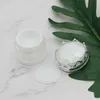 15g 20g cosmetic cream bottle jar empty cosmetics container with crown shape cap white gold silver Hpwoj