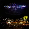 Luzes solares 120/150 LED Fireworks Lamp Garden Decoration Outdoor Lawn Light Year Christmas