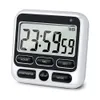 Kookwekkers Digitaal scherm Timer Groot display Vierkant Koken Optellen Countdown Alarm Herinneren aan slaap Stopwatch Klok 231128