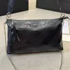 Знаменитая роскошная дизайнерская сумка через плечо с двойными буквами и кисточками, французская роскошная женская сумка из натуральной кожи, Высококачественная модная женская сумка для подмышек, сумка-мессенджер