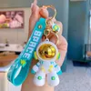 Space Rabbit Series Keychain Cartoon Astronaut Girl Heart Lightning Doll