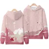 Męskie bluzy niebo dzieci lekkiej cosplay z kapturem kobiety mężczyźni harajuku bluza uliczna streetwear hip hop pullover z kapturem kurtka męska