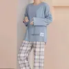 Home Kleding Herfst Thuis Set Dames 2 Pyjama's Voor Plus Winter Casual Loungewear Dames Nachthemden Maatpak Nachtkleding Zacht Cottonvaiduryd