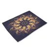 Tovagliette da tavolo Bohemian Sun Moon Pattern Tovaglietta Decorazioni per la casa Pad Accessori da cucina Tovagliette Mandala per Mat Posavasos