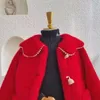 Chaquetas Niñas Terciopelo Espesar Abrigo para Niños Otoño Invierno Chaqueta de Piel Sintética Outwear Fleece Lana Ropa para Niños con Bolsa Regalo Gratis 231128