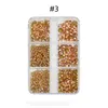 Nagelkonstdekorationer 1 Pack Mix Opal Crystal Rhinestones 3D Charm Glass Flatback Non Fix Diy Jewely Sticker för Nails Drop Delivery H DHZ5Q