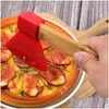 Fruit Vegetable Tools Axe Bamboo Handle Pizza Cutter Rotating Blade Home Kitchen Cutting Tool Inventory Wholesale Drop Delivery Ga Dhgol