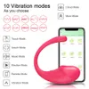 Bluetooth G-punkt Dildo Vibrator Frauen APP Fern Fernbedienung Klitoris Stimulator Vibro-ei Sex Spielzeug für Weibliche