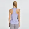 Chemises actives Jogging gilet fille vêtements de sport Yoga musculation vêtements haute élastique recadrée Blouse course hauts femmes U col réservoir