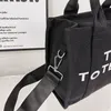 مصمم حقيبة حمل Women Women Handbag Counter Bag Mini Leahter Canvas Crossbody Shopping Fashion Fashion Totes Bags Black Marc Marc Handbags Support بالجملة بالجملة