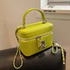Evening Bag Square Handbags 2023 Summer Fashion Chains Crossbody Texture PU Shoulder Bag Elegant Chic Mini Mobile Phone 231127