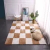 Halılar Tek Parça Köpük Diy Bulmaca Mat Uzun Saç Villi Shaggy Halı Mat Peluş Yumuşak Alan Halı Çocuk Bebek Playmat