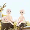 Dockor 13 Moveble Jointed Toys 18 BJD Baby Naked 16cm Practice For Makeup Doll Head With Eyes Children Gifts Toy 230427