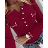 Damenblusen Frauen V-Ausschnitt Knopf Pelz flauschig Frühling elegante solide Büro Dame Top Pullover Herbst Langarm dünne weibliche Shirts Mujer