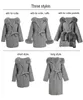 Cappotto da donna in misto lana con cappuccio in vera pelliccia Giacca invernale da donna Polsini con colletto in volpe naturale al 100% Misto cashmere Capispalla oversize sciolto 231127