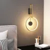 Vägglampor svart sconce sovrum lampor dekoration badrum fixturer vakthalsläsning ljusmonterad applikation väggmålning design