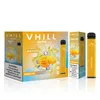 Original VHILL VAPEN CUBE 3000 PUFFs Disposable Vape Pen E-Cigarettes Kits 1350mAh Battery 10ml Capacity Portable Vaporizer Pre-Filled Bars Starter Kit Vapor