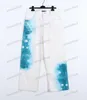 xinxinbuy men designer coat gacket tie dye letter print pockets longleeve women black khaki gray blue s-3xl