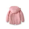 Down Coat Children Winter Fleece Outdoor Jackets voor jongens Hooded Warm Kids Boy Outerwear Windscheper Autumn Casual Baby Coats Kleding 231128