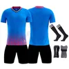 Altri articoli sportivi Uomo Set da calcio Calzini Pad Qualità Tuta da allenamento per bambini Maglie da calcio Camicia da ragazzo Abbigliamento Uniformi di sorveglianza 231127