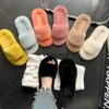 home shoes Winter Flauschige Hausschuhe Für Frauen Warme Pelz Hause Hausschuhe Frauen Gemütliche Rutschen Weiblich Innen Haus Schuhe Frau Weiche Plus Sizevaiduryd