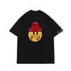 Drew T Shirt Men's Designer T-Shirts Smile Face Summer Quick-Drying Women's Tee Loose Tops Round Neck Floral Hat Small Yellow Face Printed 7135