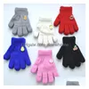 Party Favor Party Favor 5-11 ans enfants gants d'hiver chaleur peluche et épais double couche sports pour étudiants mignon carotte Stber Dhujt