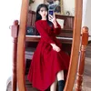 Casual Dresses Toast The Bride Long-sleeved Little Engagement To Wear At Ordinary Times Of 2023 Autumn Winters Recalls Dress