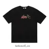 Lanvin Top-Qualität Herren-Engel-T-Shirts mit kurzen Ärmeln, Palmen-Stickerei, Anti-Falten-Mode, lässige Herrenbekleidung, T-Shirts, Lanvin-Hemd 778 724