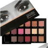 Sombra de olho em estoque beleza 18 cores sombra 4 estilos paleta rosa ouro texturizado maquiagem matte shimmer epacket gota entrega saúde e dhe6v