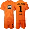 Club Team 22/23 Man Borussia GK Dortmund Roman Burki Jersey Soccer Set målvakt långärmad romersk Weidenfeller Stefan Klos Lotka Gregor Meyer Football Shirt Kits