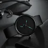 Relógios de pulso Gentman Business Watch Homens Quartz Couro Strap Hora para Masculino Moda À Prova D 'Água Simples Adolescente Menino Juventude Relógios Reloj