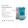 Sacs d'extérieur AONIJIE 5L Sac à dos d'hydratation Sac à dos Gilet Harnais avec vessie d'eau de 1,5 L Flacon souple de 500 ml Randonnée Camping Courir Marathon 231127