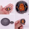 Cartoon Accessories Duck Knife Cute Anime Movies Games Hard Enamel Pins Collect Metal Brooch Backpack Hat Bag Collar Lapel Badges Drop Dhy5X