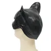 Feestmasker Bunny Fun Head Set Halloween Catwoman halfgelaatslatexmasker GC2477