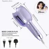 Curling Irons Faers Hair Curler Negative Ions Ceramic Splint Hair Waver Iron Deep Rolls Portable Curling Iron Wave Fast Hair Styling Tools Q231128