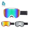 Neuer Ski für Outdoor-Sport-Schneeausrüstung, doppellagige Anti-Fog-Mountain-Skibrille für Herren und Damen