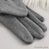 Mitaines pour enfants hiver Plus cuir doigt complet écran tactile gants de conduite mode femmes en peluche en plein air équitation mitaines chaudes R231128