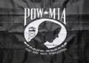 90cm150cm 3x5ft POWMIA Barbed Wire Flag You are never Forgotten Prisoner of War Black Polyester garden Banner with Brass4923010
