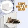 Mats Cat Bed Removable Window Sill Cat Radiator Lounge Hammock for Cats Kitty Hanging Bed Cosy Carrier Pet Bed Seat Hammock