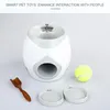 Toys Pet Ball Launcher Toy Dog Tennis Food Reward Machine Thrower Interactive Treatment Slow Feeder speelgoed Geschikt voor katten en honden