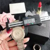 Lettera maiuscola orologio oro orologio da donna abito da 37 mm Data Data Diamond 5 Colore Cinghia in acciaio inossidabile Movimento