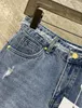 Pantaloncini da donna Designer 2023 Summer New Denim Brand Jeans Hole Pants Casual Ootd Fashion Designers Cccc Compleanno Regali per la festa della mamma 25S8