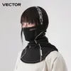 Cappellini da ciclismo Maschere VECTOR Traspirante Outdoor Sci Snowboard Moto Scaldino invernale Sport Mezza maschera Copertura Sciarpa triangolare Maschera da sci 231127