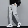 Pantaloni cargo con stampa di lettere Pantaloni da jogging Pantaloni sportivi da uomo Streetwear Pantaloni Harem sportivi Abbigliamento sportivo casual da uomo Pantaloni Harem Hip Hop Pantaloni con coulisse Capispalla in misto cotone