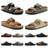 Zapatillas Sandalias de diseño birks boston clog arizona gizeh hombres mujeres verano otoño Zapatillas de verano Fieltro de cuero Deslizadores Exterior Interior Hebilla Correa pisos cor