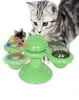 Pet Toys Cat Puzzle Turning Windmill Toy Turntable Teasing Tickle Cats Hair Brushs Play Game Cat Supplies Pet Accessory5905751