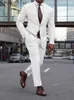 Erkek Suit Gwenhwyfar 2023 Klasik Stil 2 Parça İş Erkek Ofis Giyim Setleri Sıradan Parti Smokin Smokin İtalyan Lüks Bej
