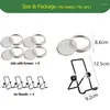 Storage Bottles Sprouting Lid Jar Germination Kit Accessories Stainless Steel For 86MM Mouth Jars